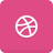 dribbble, dribble icon