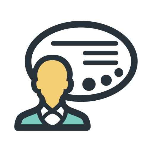 Color Block Contact svg vector icon