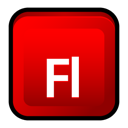 adobe, cs3, flash icon