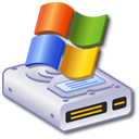hard,drive,window icon