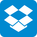 drop box, dropbox svg vector icon