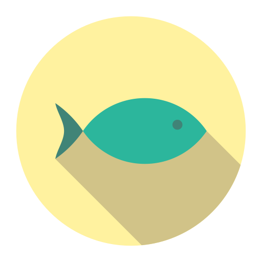 Fish svg vector icon