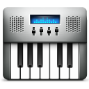 audio,midi,setup,keyboard,install,installation icon