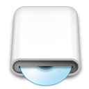 whitedrives,blueray icon