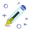 ballpoint, edit, pen, write svg vector icon