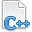 page,white,cplusplus icon