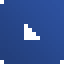 arrow, down, left icon