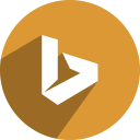 bing, , media, network, social svg vector icon