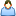 blue, user icon