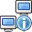 information, network icon