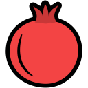 food, health, mythology, pomegranate svg vector icon