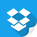 dropbox, internet, package, shopping, social, storage icon