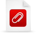 file,document,paper,red icon