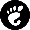 gnome svg vector icon