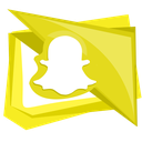 mobile, snap, snapchat, social, technology icon