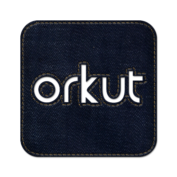 denim,jean,social,orkut,logo,square icon