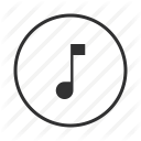 audio, music, note, play, player, song, sound icon