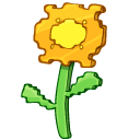 golden,flower,plant icon