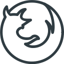 brand, brands, firefox, logo, logos svg vector icon