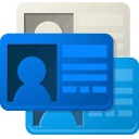 b, profiles icon