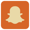media, snapchat, social svg vector icon