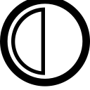 adjust, contrast, control, interface svg vector icon