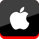 apple, media, online, social svg vector icon