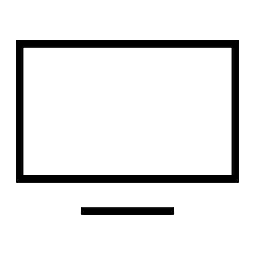 Computer svg vector icon