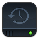 disk,dark,time,machine,disc,save,history icon