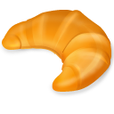 cake, croissant icon
