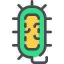 bacteria, medical, science, virus svg vector icon