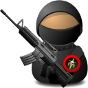 elite,soldier,with,weapon icon
