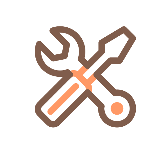Wrench svg vector icon