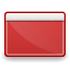 64, colors, desktop, emblem, gnome, red icon