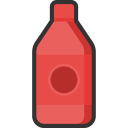 beverage, bottle, drink, food, packaging, syrup, water svg vector icon