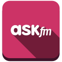 ask, askfm, fm, social media svg vector icon