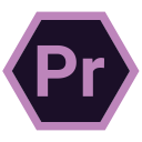 adobe, hexa, pr, tool svg vector icon