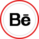 behance, brand, logo, media, social svg vector icon