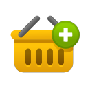 add, bag, basket, cart, ecommerce, shopping, store svg vector icon