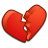 heart,broken,valentine,love icon