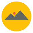 image, media, mountain, photo, pic, scenery, snap icon