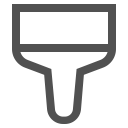 brush, color, paint, paintbrush, palette, style svg vector icon