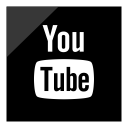logo, media, social, youtube svg vector icon