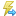 lightning,arrow icon
