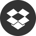 box, drop, media, online, social svg vector icon