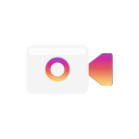 post, record, upload video, video svg vector icon