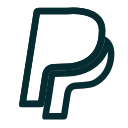 money, paypal, transfer svg vector icon