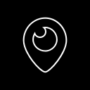 media, periscope, share, social svg vector icon