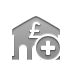 bank,pound,add icon