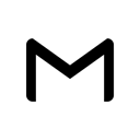 gmail,black icon